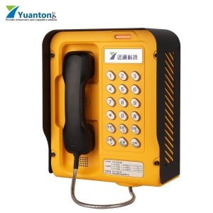Industrial Weatherproof Telephone with Optional Camera Digital Display and