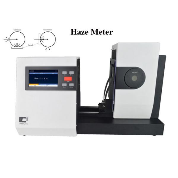Transparent Plastic Digital Haze Meter , Transmission Haze Measurement ASTM