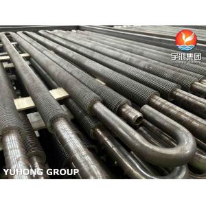 High Frequency Finned Tube HFW Heat Exchanger U Bend Finned Convection Tube