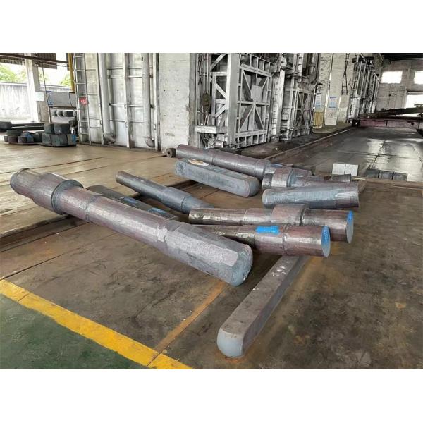 Heavy Section Carbon Steel Forging Spindle Forgings In Hydraulic Presses Use