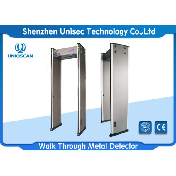 walk through metal detector UB600 with high density fireproof material and high sensitivity for metro and school.etc.