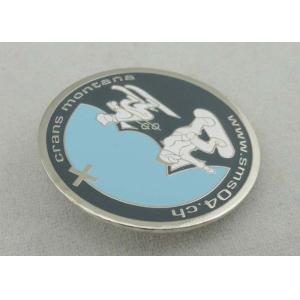 Brass Stamping LapelSoft Enamel Pin , Nickel Plating Butterfly Clutch