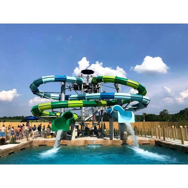 Kids Indoor Playground Water Play Amusement Machine Children Fiberglass Water Slide