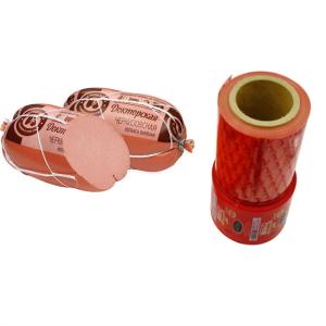 Moistureproof Customs Logo Flexography Printing Plastic Sausage Casing