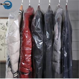 China Disposable Clear Garment Bags for Dress Dust Cover on sale