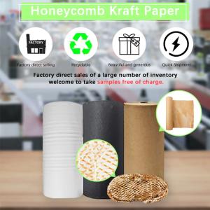 4 Roll Uncoated 38CM*100M Honeycomb Wrapping Paper Bio Degradable