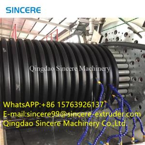 Spiral Winding Electrical Pipe Manufacturing Machine HDPE Culvert Making