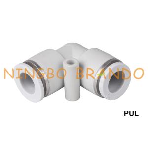3/8'' PUL Union Elbow Pneumatic Fittings Push To Connect