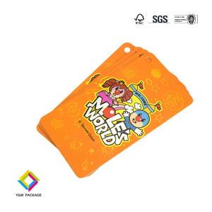 Printing Name Logo Paper Garment Hangtag Labels Custom Clothing Hang Tags With
