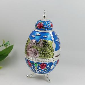 Quality Shinny Gifts Enamel Handmade China Traditional Metal Toothpick Holder for sale