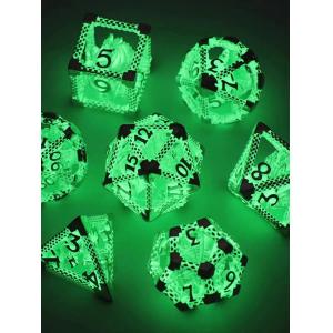 Night Light Dice Luxury 7 Pcs Set Custom DND Polyhedral led luminous