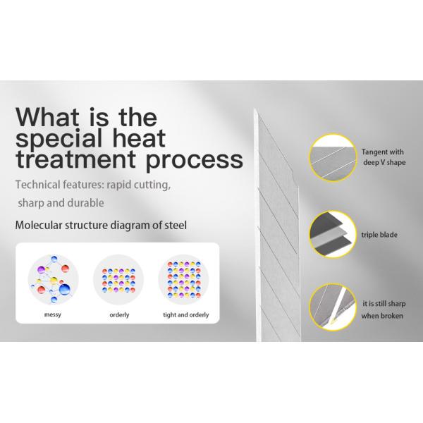 Cut Knife Snap Blade Replacement Contains 30 Pcs 30° Angle Car Wrap Cutter Blade Sinseung S109