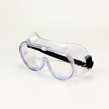 Buy Poly Resin Medical Safety Goggles PVC Lens Effective Waterproof Adjustable at wholesale prices
