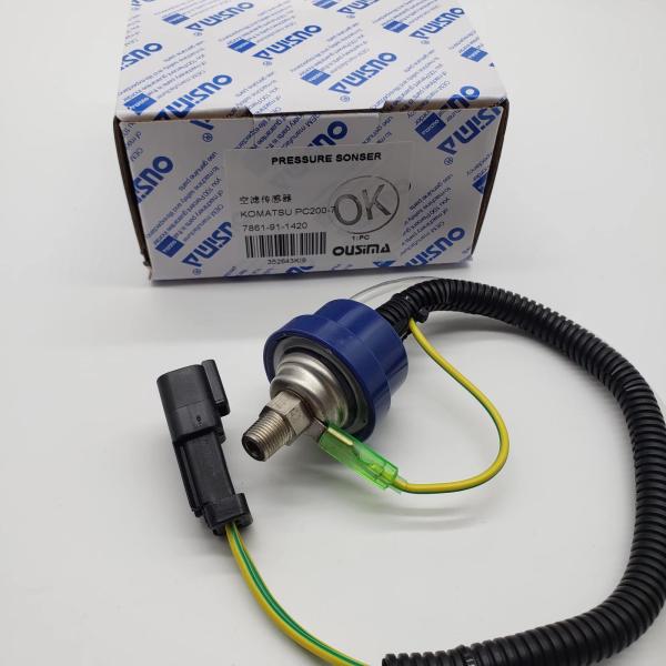 Buy KOMATSU Excavator Sensor 7861911420 , PC200-7 PC300-7 Air Filter Sensor at wholesale prices