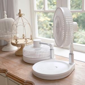 HEBRON Electric Portable Desktop Rechargeable 9inch Foldable 10000mAh Big