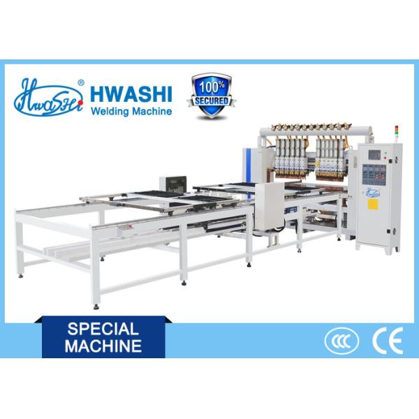 Buy Hwashi Automatic Refrigerator Wire Shelf Rack Spot Welding Machine at wholesale prices