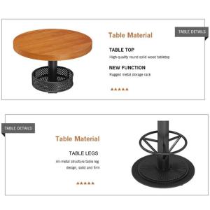 Breakfast Bistro Bar Tables Outdoor Modern High Stool Music Dining 65cm