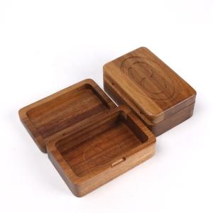 Wooden min box for soap , gift box
