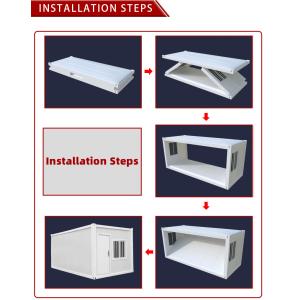 Customized Color Folding Container House 's Innovative Solution for Portable