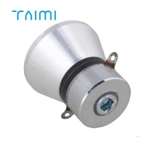 Silver Aluminum Alloy 100W 28KHz Ultrasonic Piezo Transducer Cleaner
