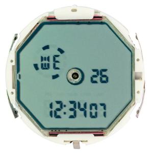 Quality Pin Connector STN LCD Display Customized Electronic Clock Display for sale