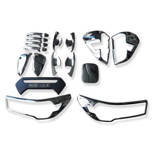 Sliver Plastic Chrome Full Set For Toyota Hilux 2021