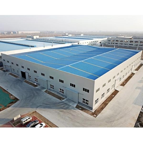 Industrial Modular Steel Frame Building Complex Steel Frame Building For Warehouses Sheds