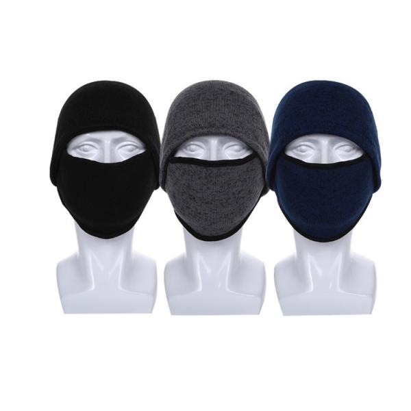Buy Windproof Coldproof Multifunctional Knit Beanie Hats With Ear Flaps at wholesale prices