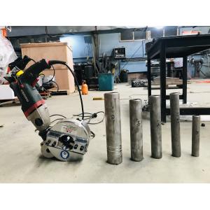 114mm Portable Pipe Cutter Steel Cutting Beveling Machine