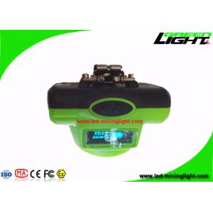 13000 Lux Mining Cap Lights USB Rechargeable With OLED Screen Time Date Display