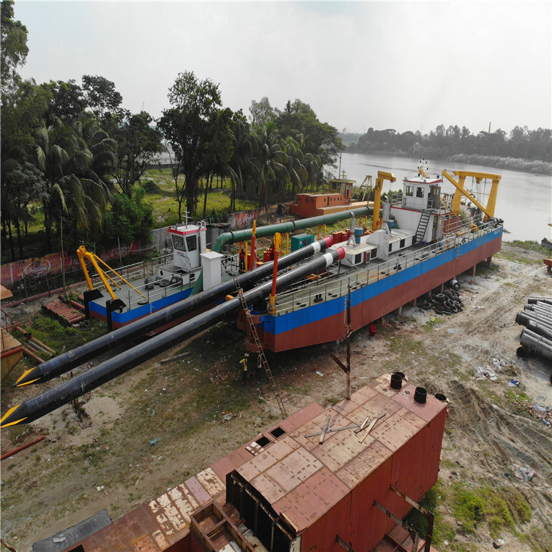 River Sand Pump Cutter Suction Dredging Machine for Sale