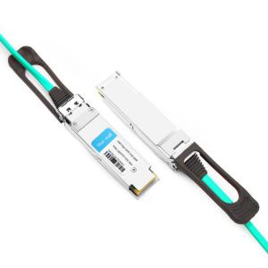 Brocade QSFP28-100G-AOC50M Compatible 50m (164ft) 100G QSFP28 to QSFP28 Active