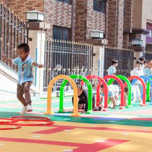 High quality attractive outdoor adventure park design playground equipment