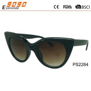 Newest Style 2018 plastic Fashionable Sunglasses ,UV 400 Protection Lens