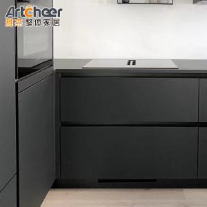 Modern Kitchen Furniture Design Allure Cabinets With Door Handles And Dish