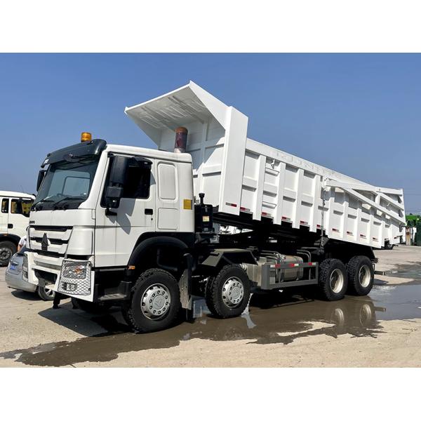 HOWO 8X4 Euro2 Heavy Duty Dump Truck Special Cargo Box 380hp Tipper Truck