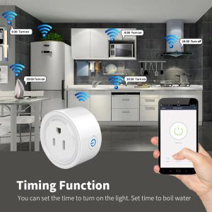 US Plug WIFI Smart Socket 16A Adapter Smart Life Tuya Wifi Plug Socket