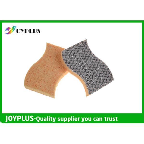 Buy Cleverly Shaped Sponge With Stainless Steel Side at wholesale prices
