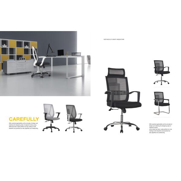 Study Chair Computer Ergonomic Staff Task Mesh Office Seat Chair Office Chairs