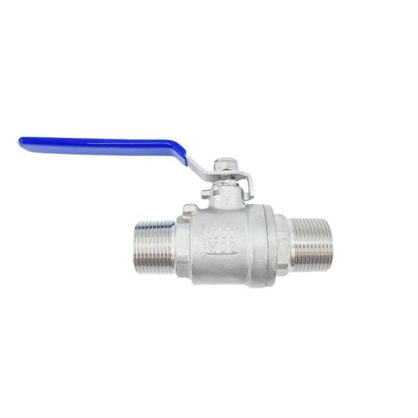 Thread Connection Form 2PC Ball Valve made of CF8 Stainless Steel for DN8-DN50