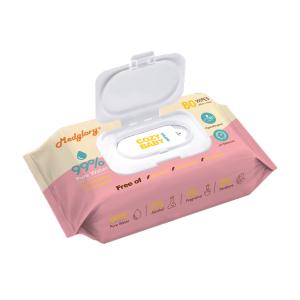 45GSM Extra Large Sensitive Baby Wipes Without Alcohol Parabens Phthalates
