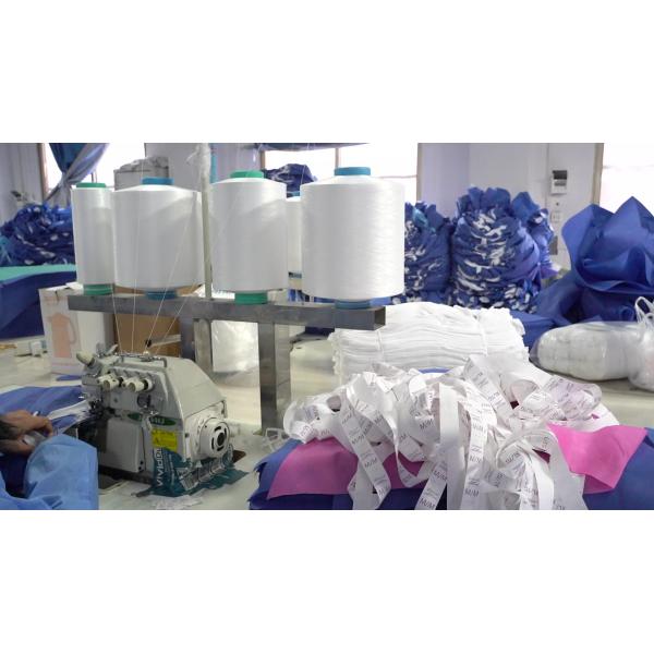 Buy Disposable Isolation Gown Surgical Waterproof Disposable Non Woven Protective Gown at wholesale prices