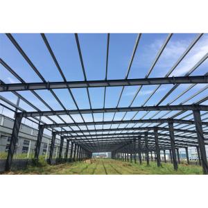 Bolt Connection Prefabricated Steel Structures with Galvanized Finish Strength /