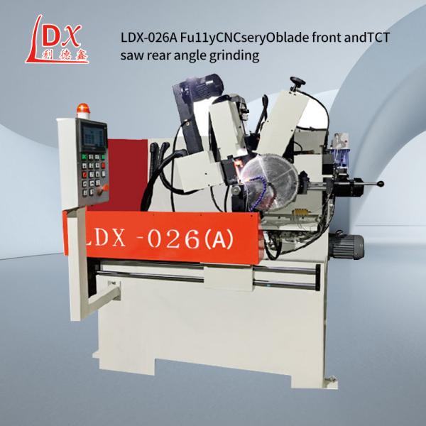 Full Servo Five Axis Alloy Circular Saw Blade Front And Rear Angle Grinding