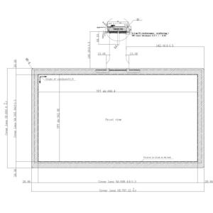 32 Inch Capacitive Multi Touch Panel Anti - Glard With USB Touch Controller