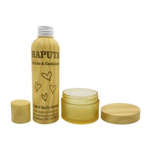 50g Pet ODM Cosmetic Cream Jar With Texture Cap