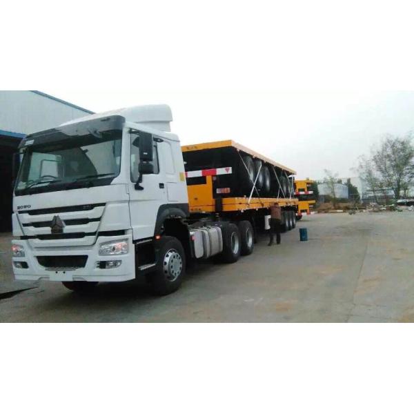 White Color Prime Mover Truck / 371hp Hw76 Cabin 6x4 Tractor Truck Sinotruk