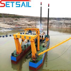 High Capacity Hydrocyclone Cutter Suction Sand Dredger Machinery with Underwater