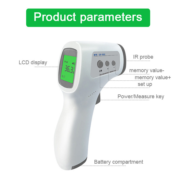 Buy Household Infrared Forehead Thermometer Portable Non Contact Thermometer at wholesale prices