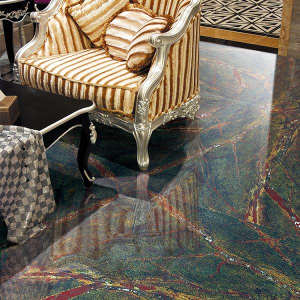Rainforest Green Modern Porcelain Tile For Floor And Wall Decoration